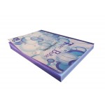 Ticket Book-Square Counter Book-purple color